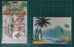 新品　Aloha BEACH MUSKの香りとカードセット