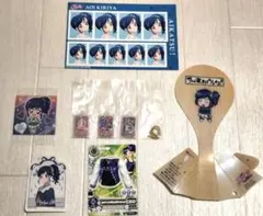 アイカツ！霧矢あおい ファンアイテムセット シール〜しゃもじ等〜証明写真館