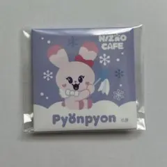 NiziU NIZOO CAFE ピョンピョン ミイヒ スクエア缶バッジ