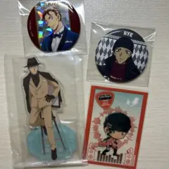 名探偵コナン　赤井秀一・ライ アクリルスタンド、缶バッジ