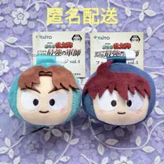 忍たま乱太郎 フェイスバッジ 山田利吉＆土井半助 ぬいぐるみ 마스코트