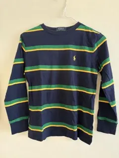 Polo Ralph Lauren 長袖Tシャツボーダー ネイビー　美品