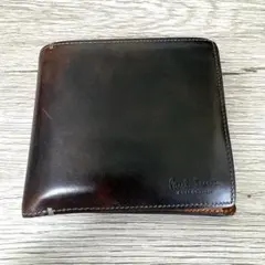 Paul Smith COLLECTION 二つ折り財布 レザー ブラウンのサムネイル