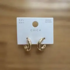CHICA ゴールドチタンピアスのサムネイル