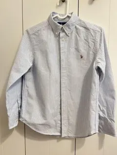 Ralph Lauren ストライプ 長袖シャツ150センチ　サイズ10-12