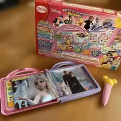【美品】ディズニー＆ピクサーキャラクターズ ペンでタッチ！ドリームおとずかん