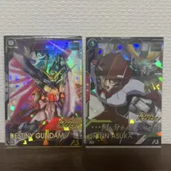 アーセナルベース　シン・アスカ デスティニーガンダム P.Mレア 2枚セット ③