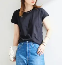 JOURNAL STANDARD CPスムース 半袖Tシャツ ブラックのサムネイル