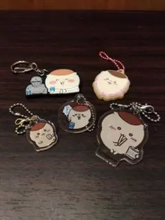 ちいかわ くりまんじゅうキーホルダー 5個セット