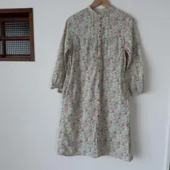 CUBE SUGAR シャツワンピ　ダブルガーゼ