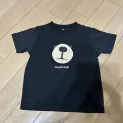 mont-bell クマ顔プリント Tシャツ 120