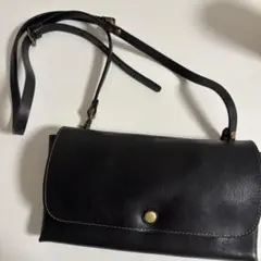 【極美品】リリー レッセフェール ウーノ 3way お財布ポシェット 本革 黒のサムネイル