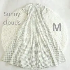 Sunny clouds 檸檬小紋 ワンピース М