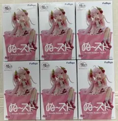 6個♪ ぬーどるストッパーフィギュア 初音ミク 桜ミク NIKKE キラー