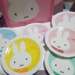 miffy Color of happiness プレート 6枚セット
