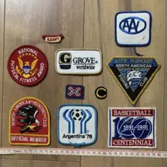 刺繍ワッペン10個おまとめB