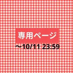 バタースコッチさま専用ページ