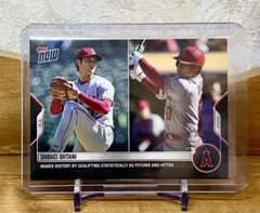大谷翔平　2022 topps 投打規定回数達成
