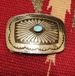 KK45様専用　インディアンジュエリー ターコイズバックル