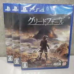 新品未開封　PS4 グリードフォール 3個