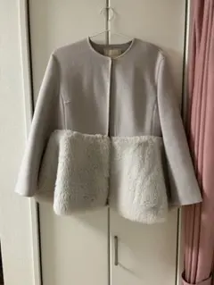 Apuweiser-riche ノーカラージャケット サイズ2