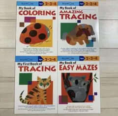 KUMON Ages2〜4 4冊セット　英語