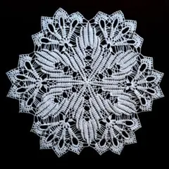 テーブルセンター ドイリー レース編み 42　(184)