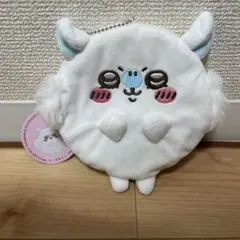 ちいかわくじ　もちっとふわっとコレクション　 D賞　まんまるポーチ　モモンガ