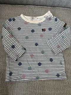 Tシャツ80ミキハウス DOUBLE.B（ダブルビー）