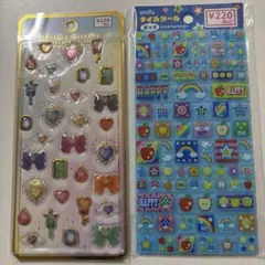 amifaカプセルステッカー　タイルシール2枚セット