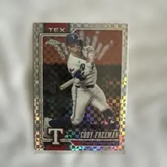 Topps chrome Cody Freeman Rangers RC