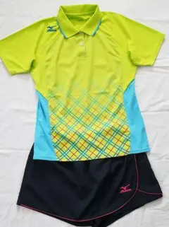 Mizuno ゲームシャツ、ショートパンツ