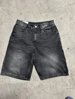 ZARA ハーフデニム　ブラック