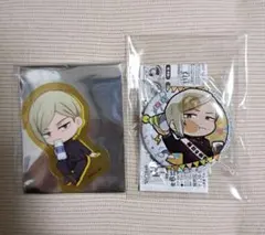 呪術廻戦 七海建人 ステッカー ぴた！でふぉめ 缶バッジ