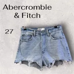 Abercrombie & Fitch ライトブルーショートパンツ　【S 27】