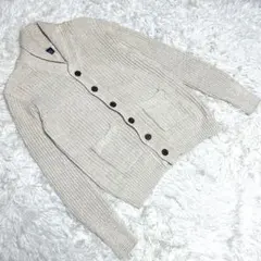 GapKids クリーム色カーディガン 140cm男女兼用ホームクリーニング済み