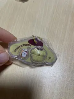 サンリオキャラクターズ　パッケージチャーム＆チョコボーロ 　ポムポムプリン④
