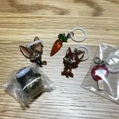 ズートピア めじるしアクセサリー 第1弾 5種 セミコンプリートセット