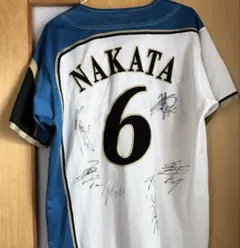 中田翔　日ハム選手数名　サイン入りユニフォーム