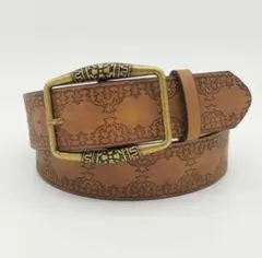 ベルト　ウエスタンベルト アメカジ ヴィンテージ風　レザー風　古着 y2K