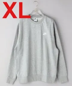 【大幅値引き‼️新品】ナイキ　スウェット　トレーナー　クルー　グレー　送料無料