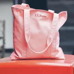 L.L.Bean ピンクトートバッグ