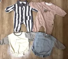 ロンパース・カバーオールセット 70cm バースデイ　ベビー服　赤ちゃん