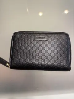 GUCCI コインケース 小銭入れ 255452 シマ GGシグネチャー レザー