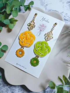 ✾水引✾ピアス/イヤリング