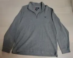 CHAPS Ralph Lauren　ハーフジップ スウェット Mサイズ グレー