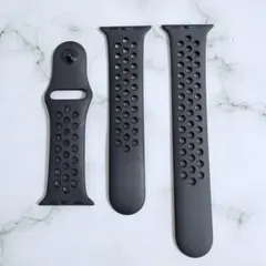【純正品】Applewatch NIKE バンド ブラック40/41/42mm