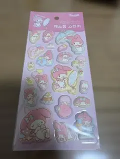 マイメロディ ぷっくりシール