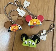ディズニーワールド　イヤーハット　キーチェーン