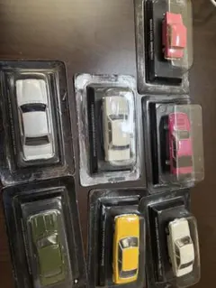 値下げ　コナミ　ミニカー　7台セット
